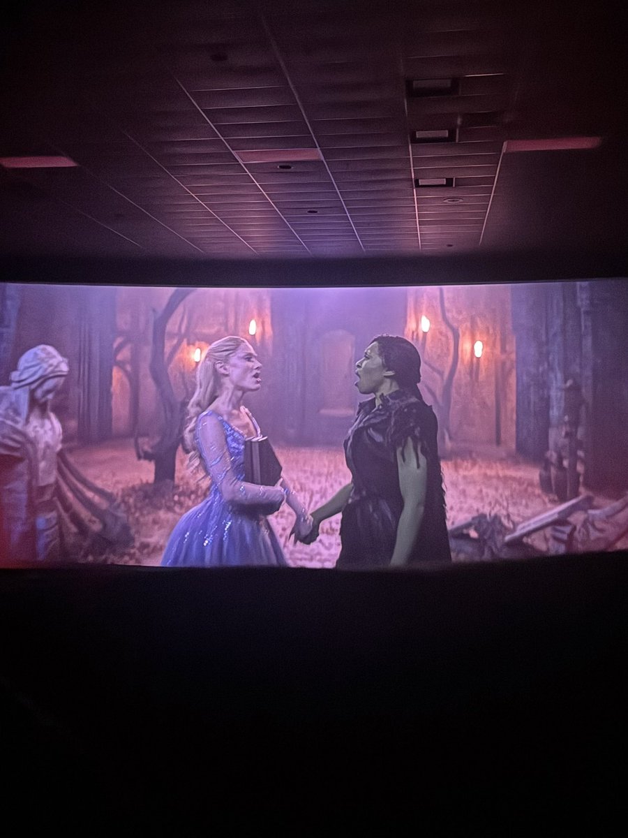 remadlibs's tweet photo. “wicked: for good” is genuinely one of the most breathtaking films i’ve EVER seen. i went through shock, joy, n heartbreak all in the same theater seat. ariana’s “thank goodness” & cynthia’s “no good deed” were unreal. i’m still replaying them in my head. and marissa, ethan, and jonathan..? their acting left me speechless. i don’t have the words for how much i adored this movie. i cannot wait for everyone else to experience it. yall are gonna love it