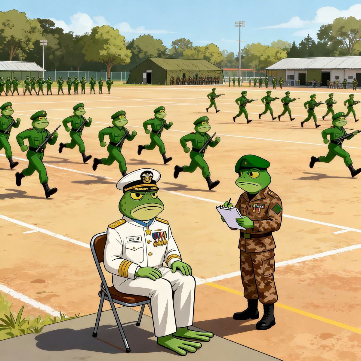 MobiusNikey's tweet image. One thriving coin . 
Infinite believers.

That’s $ARMY the only community still grinding , still growing , still undeafeated . Drop any ticker … but none moves like us. 🐸🪖

3Gdx9LmKZJyciSz3mbge3YKLqskiMG71m1iDMPAwpump

@armycoinsol