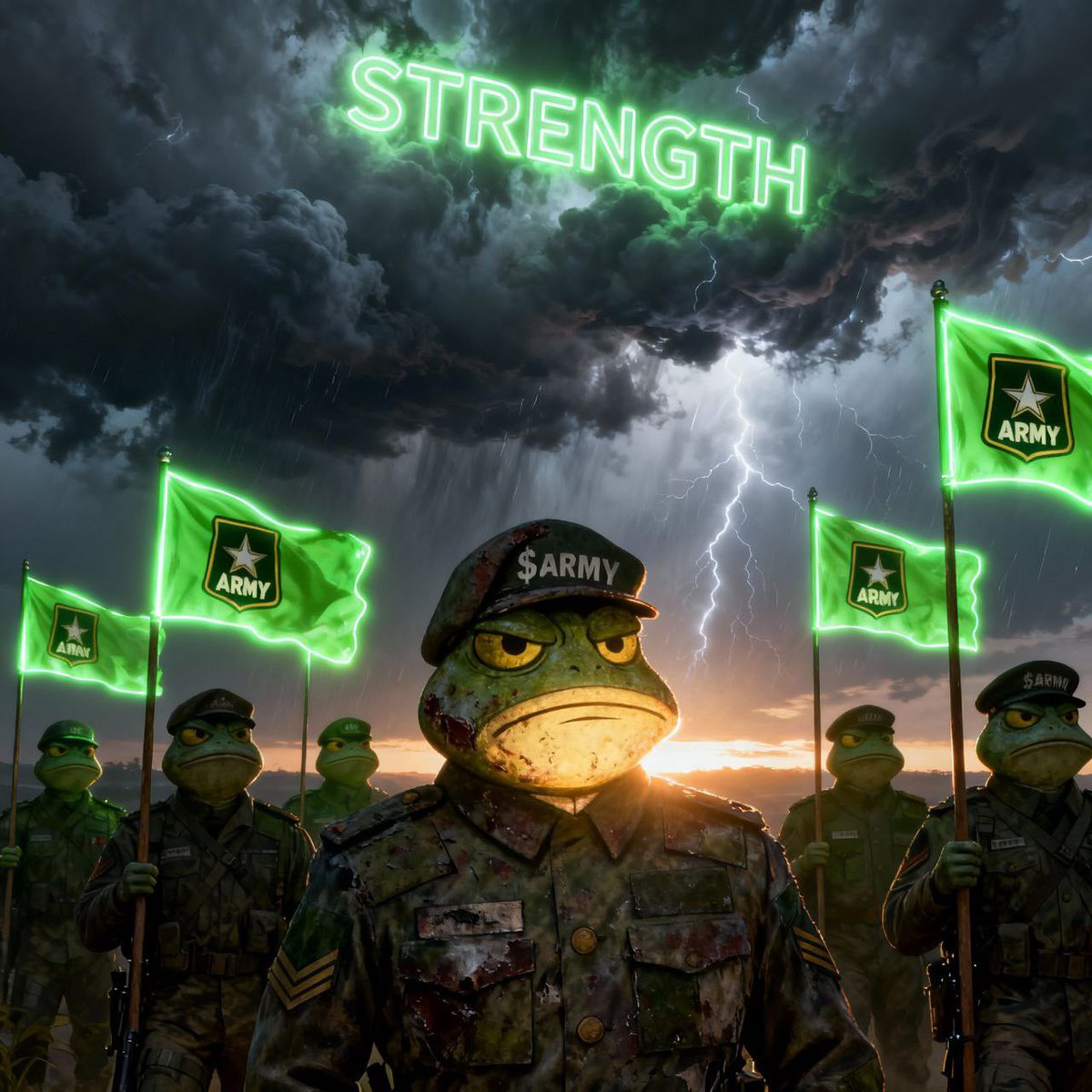 MobiusNikey's tweet image. They will scream “CRASH” we call it a discount .

While the headlines panic , $ARMY soldiers accumulate without blinking .

When conviction is this strong even a dip like BTC in ARMY will just be an entry point for greatness 🐸🪖🔥

3Gdx9LmKZJyciSz3mbge3YKLqskiMG71m1iDMPAwpump…