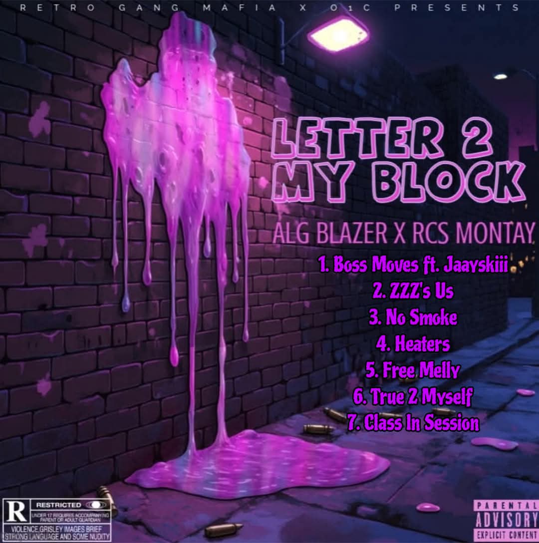 algblazerr's tweet image. &quot;LETTER 2 MY BLOCK&quot; OUT NOW 🔥😤