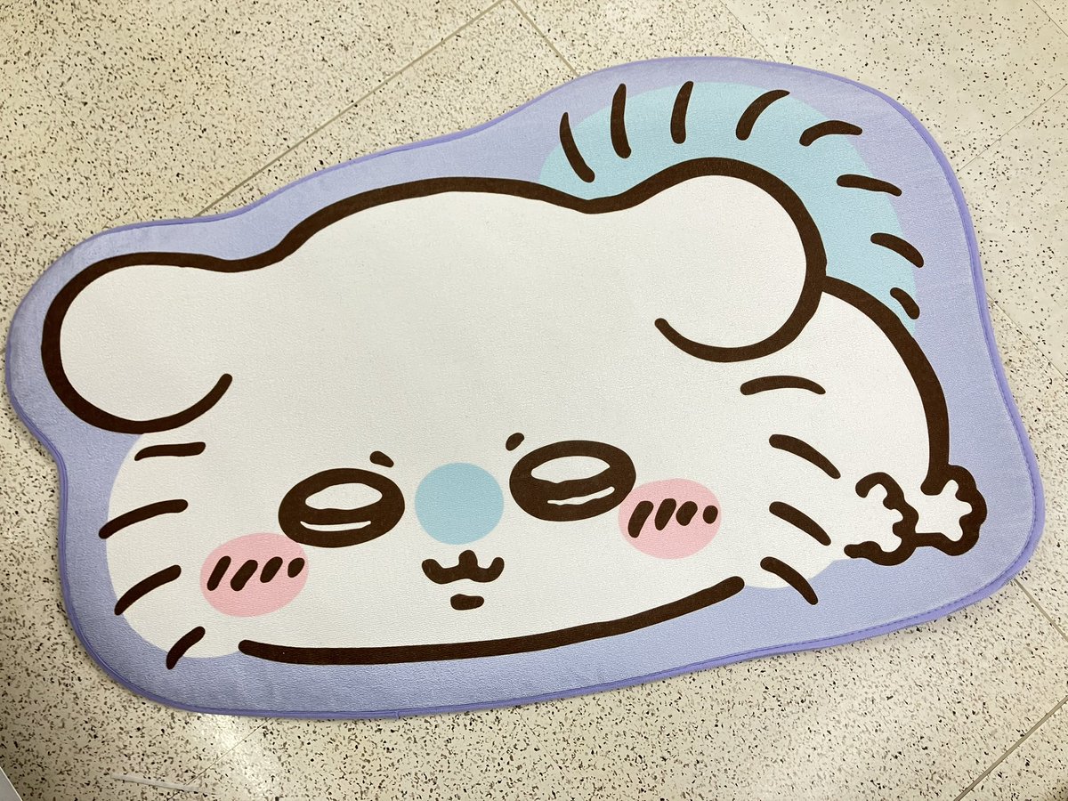 プライズ】 『 ちいかわ ラグマット～ねそべり～』 入荷致しました