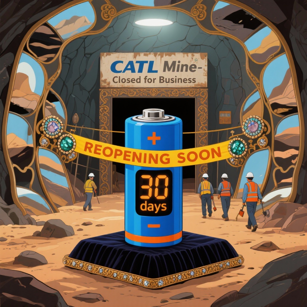 AI_Deep_Tracker's tweet image. 🗡️ BREAKING: Despite lithium glut fears, CATL&apos;s move spikes demand 40% (per Bloomberg) → Musk&apos;s battery empire expands! 🚨 Missed the 2018 lithium boom? Now&apos;s your 2nd chance. 🪙 Vertical integration plays = next unicorns? #GreenEnergy #BatteryTech