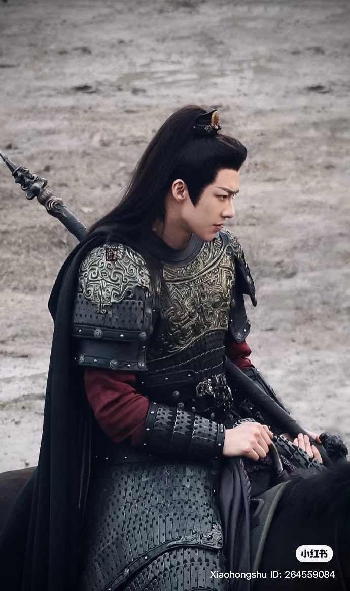 a 170 cm horse and a 175 cm long weapon for a 190.5 cm male lord. he’s to blame for giving me impossibly high standards for male leads in ancient cdramas

#liuyuning #weishao