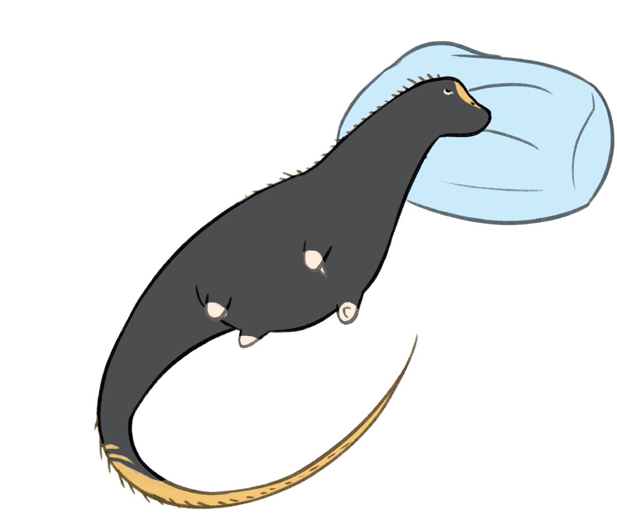 yurixtinction's tweet image. sleepy diplodocus 😴😴😴