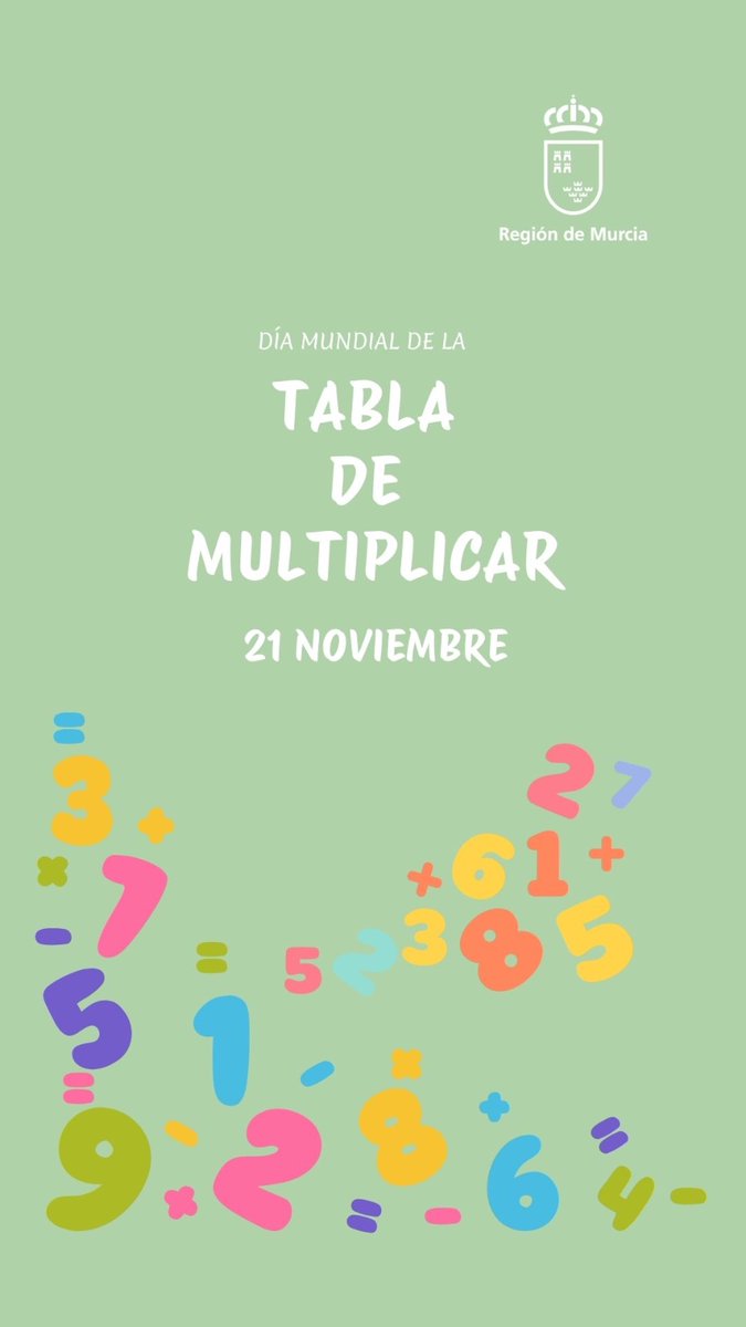 🧮Hoy celebramos el #DíaMundialDeLaTablaDeMultiplicar.

👨‍👨‍👦‍👦Destacamos la importancia de dominar esta herramienta clave para reforzar el pensamiento lógico y el aprendizaje matemático desde las primeras etapas.

🙃¡Aprender multiplicando también multiplica oportunidades! ✖️➕📐