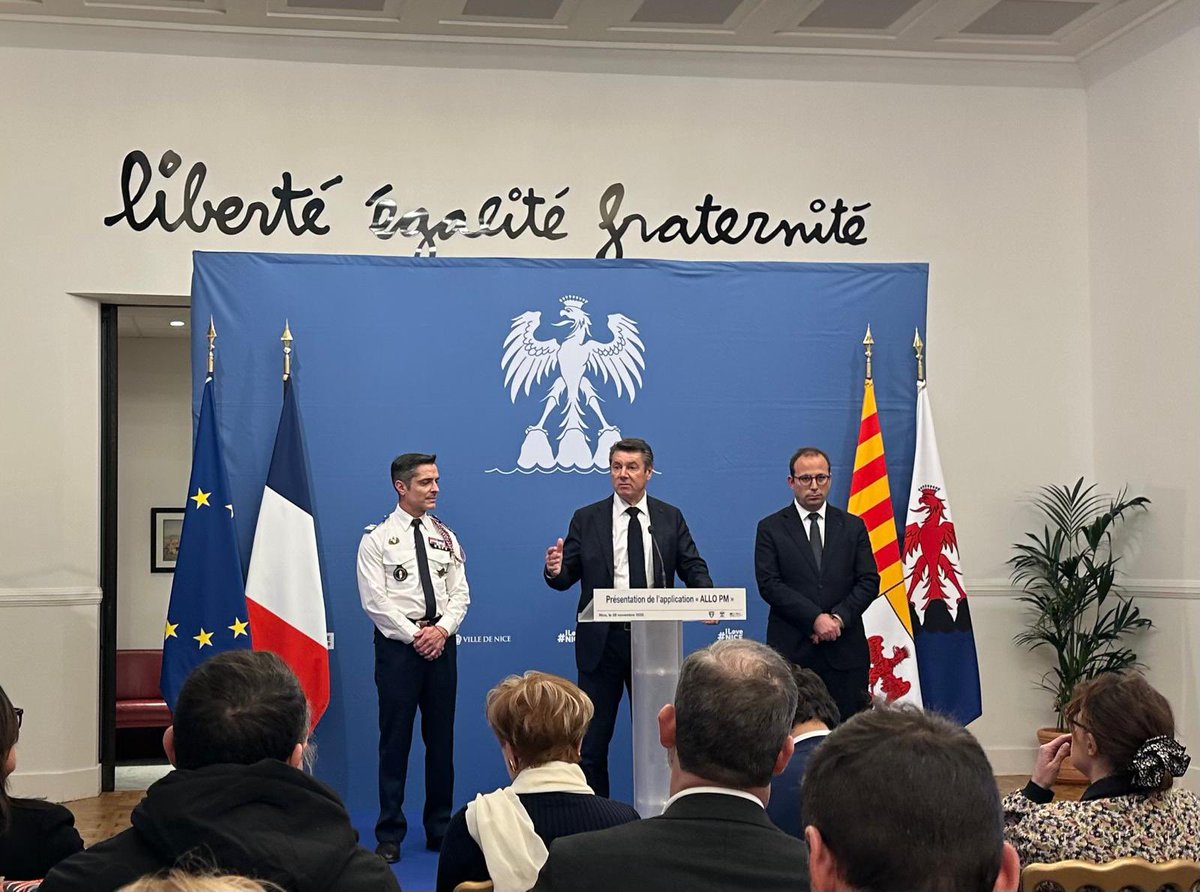 <a href="/VilledeNice/">Ville de Nice</a> toujours plus proche des préoccupations de Niçoises et Niçois avec la nouvelle déclinaison d’Allo Mairie : « ALLO PM »
Et, à compter du 1er décembre prochain, un nouveau numéro simple et plus accessible pour joindre votre Police Municipale : « 3606 ».