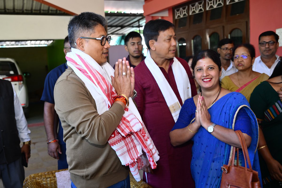 Pijush_hazarika's tweet image. Today, I had a wonderful time meeting the honorable MLA of Digboi, Shri @SurenPhukan84 Dangoriya, at his residence.