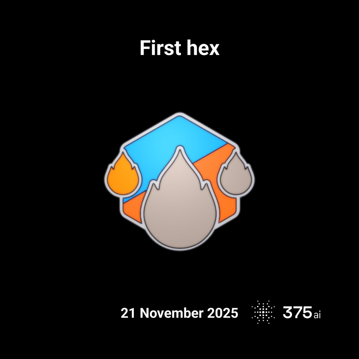 DIGITALXCAPITAL's tweet image. I’ve just covered my first hex on #375go! #discovergo