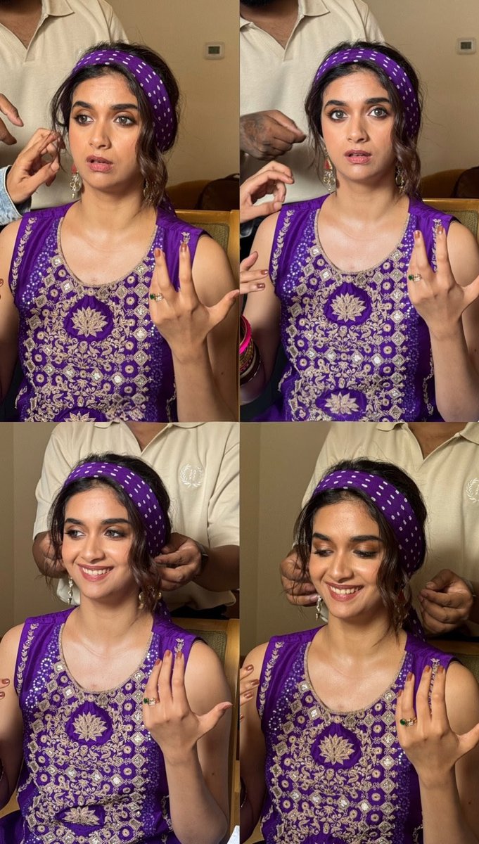 Yuvanile's tweet image. Shades of Rita🌟

#RevolverRita #KeerthySuresh @KeerthyOfficial