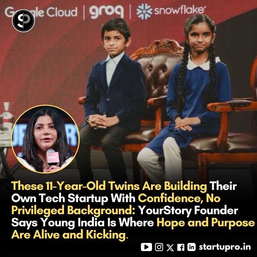 Celebrating India’s Young Innovators 🚀

Incredible to see 11-year-olds already building their own tech startup! Their confidence and clarity show how powerful young minds can be when given the right exposure. At AI Ready School, we believe every child deserves the chance to