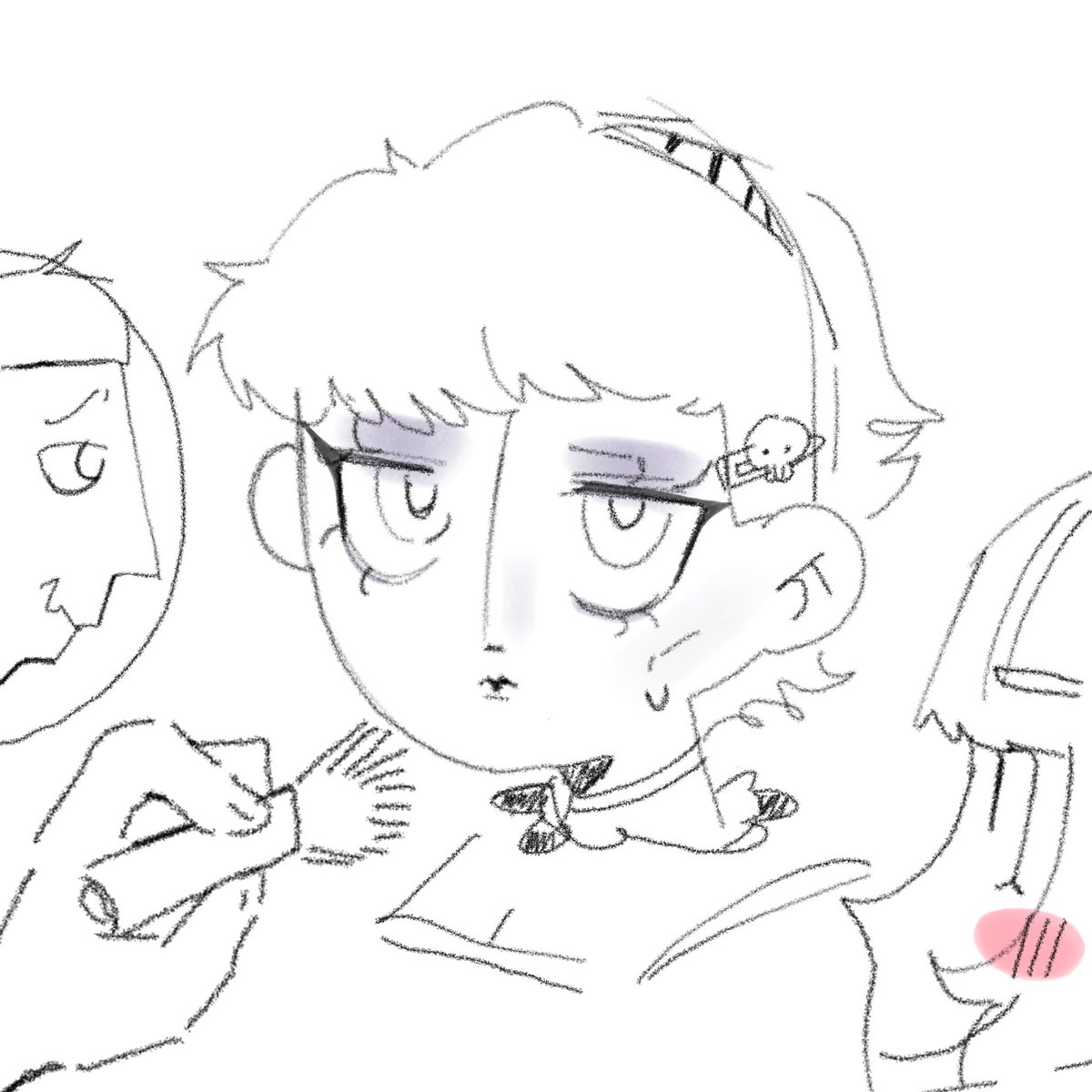 Drag you along to do makeup.🥳