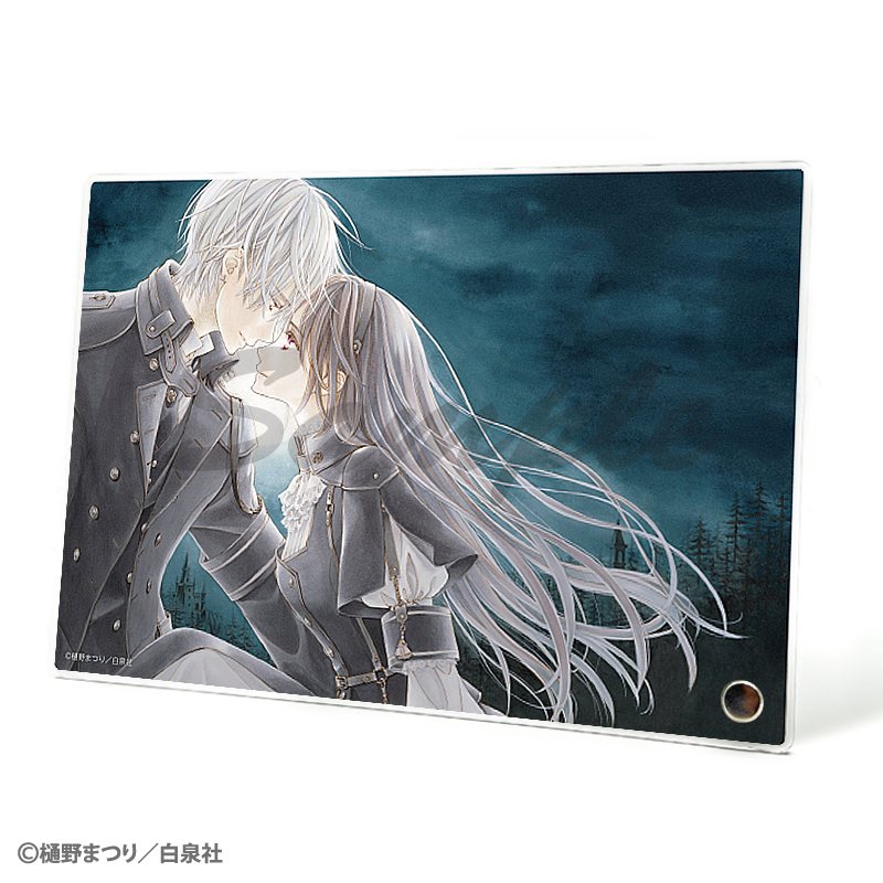 ヴァンパイア騎士 キャンバスボード ヴァンパイア騎士入場特典キャンバスアートBaby 黒猫halloweenくみゃ