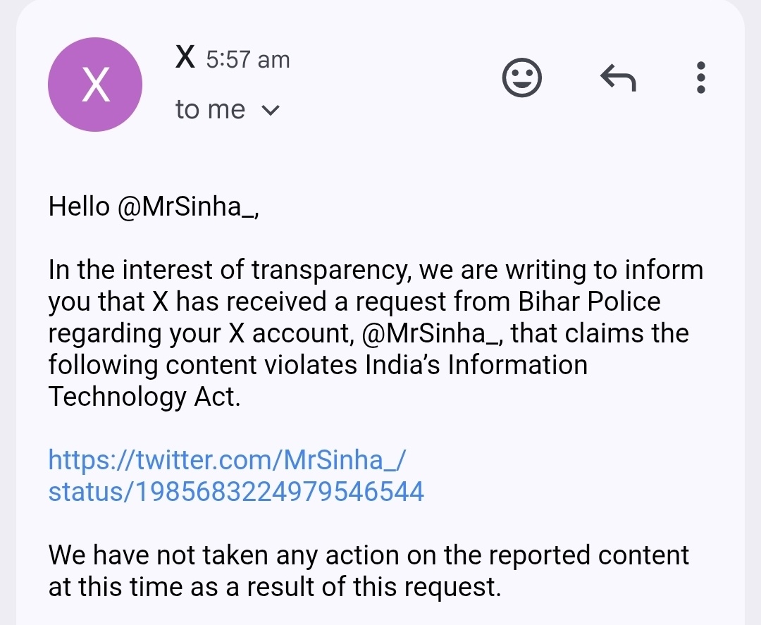 MrSinha_'s tweet image. Hey @bihar_police, who&apos;s violating the law here? Me or Rahul Gandhi?