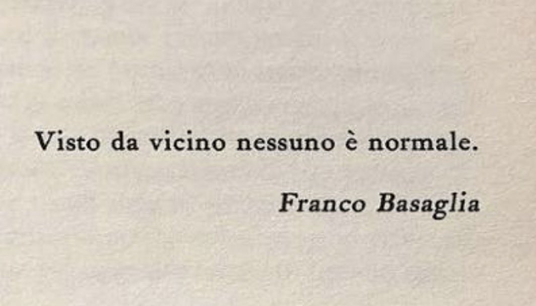 Prof. Franco Basaglia, den ich auf dem Gesundheitstag in Berlin 1980 das Glück hatte begegnen zu dürfen, ist der einzige Psychiater, vor dem ich eine große Hochachtung habe.
Requiescat in pace.