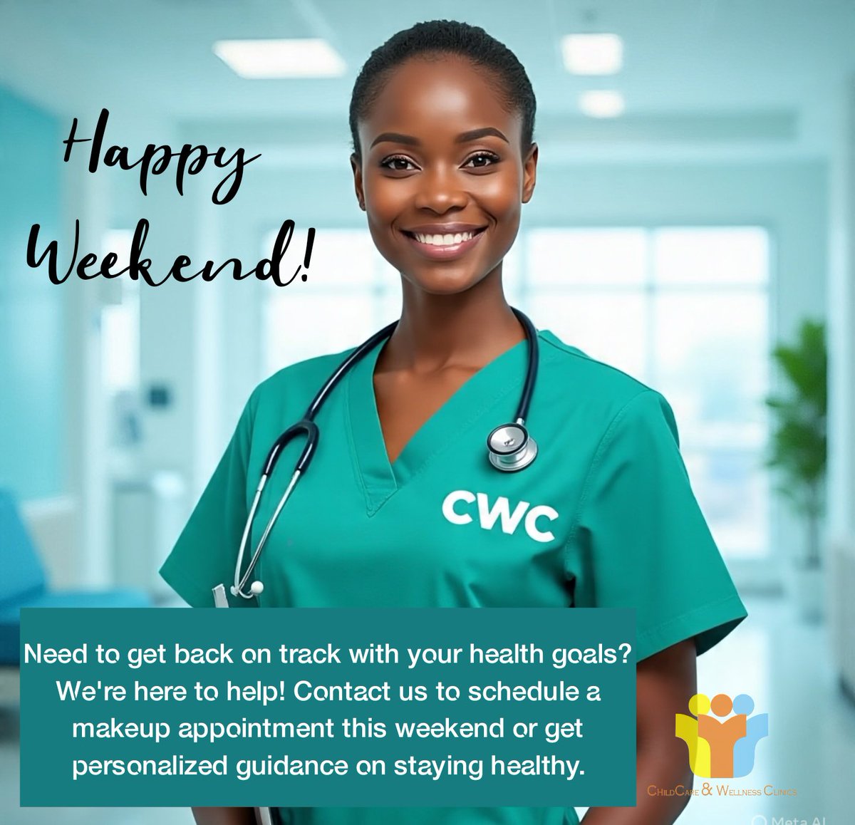 Happy weekend. #HealthMatters #WellnessWednesday