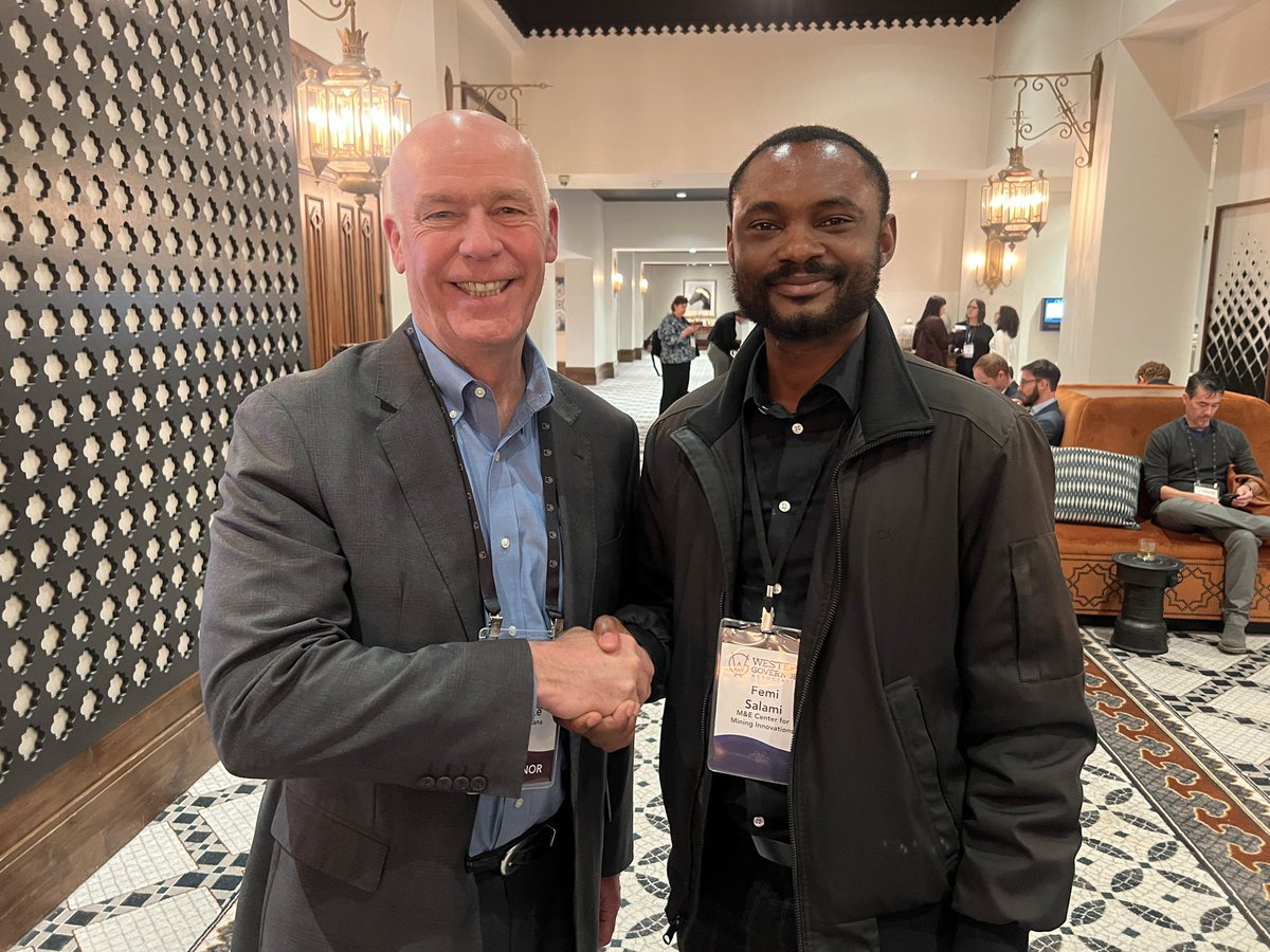 drfemisalami's tweet image. With Gov Greg Gianforte of the State of Montana @GregForMontana  at the #WGA dinner last night. 

Montana remains a key mining jurisdictions , thanks to the leadership of Gov Greg @GregForMontana . We would continue to collaborate with necessary stakeholders by pushing the