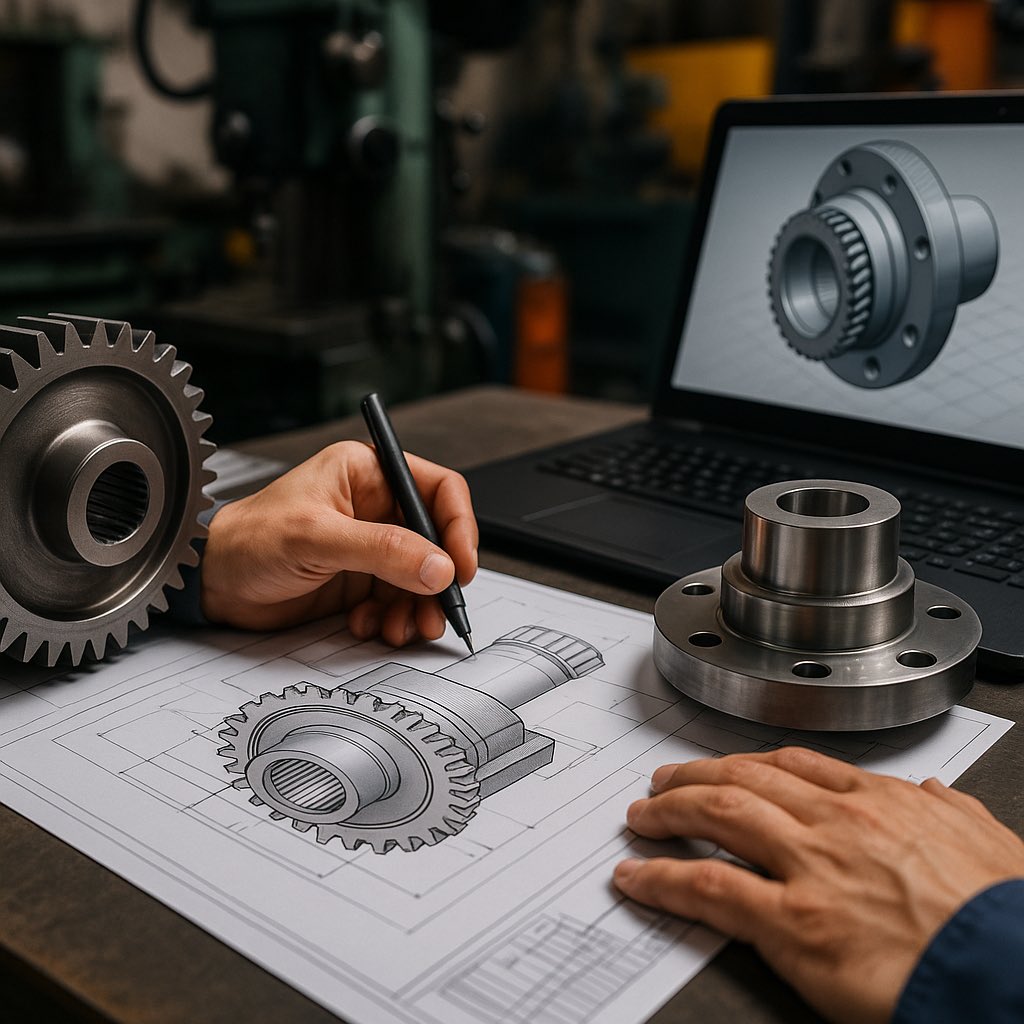 engramanpandey's tweet image. Everyone talks about AI replacing engineers, but no AI can fix a tolerance mistake at 2 AM on the shop floor. Real engineering is built on grit, precision, and dirty hands. ⚙️ #MechanicalEngineering #Trending