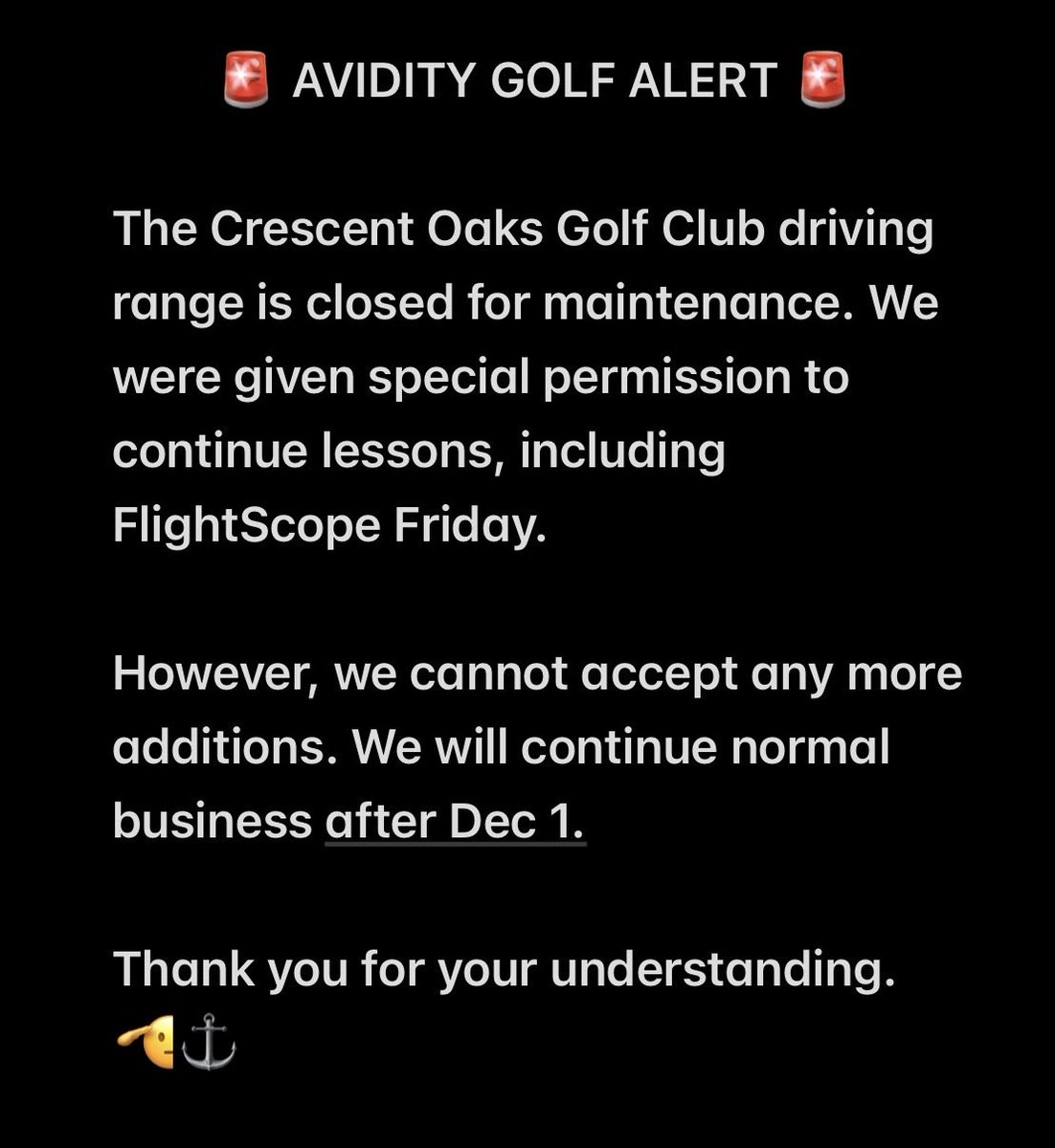 AvidityGolf's tweet image. .@CrescentOaksCC 
#FlightScopeFriday
#GolfWithPassion