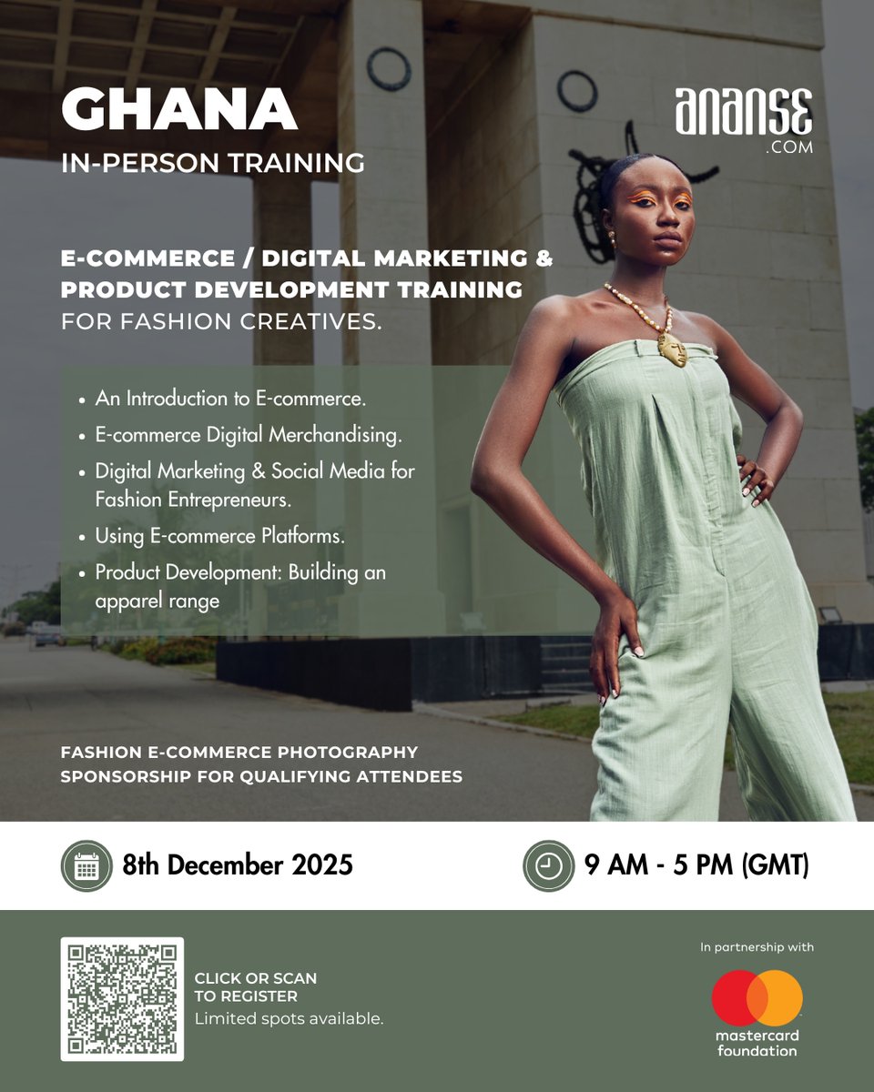 Ananse_africa's tweet image. 🌍📍 Ghana are you ready for a knowledge revolution?

Click on the link to register
forms.gle/6hvziqEBqkzZSS… 🖊️🗓️