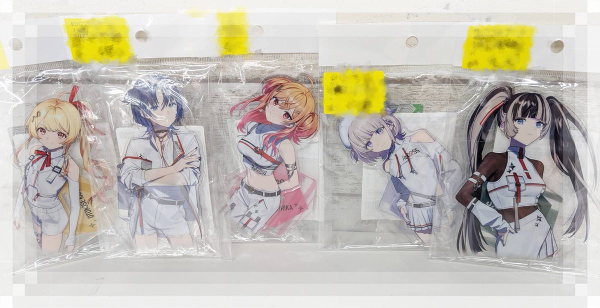 ホロライブ アクリルスタンド ハーフアニバーサリー シンメトリー REGLOSS ファンダムなんば です🫶 【入荷情報】 ReGLOSS ハーフアニバーサリー