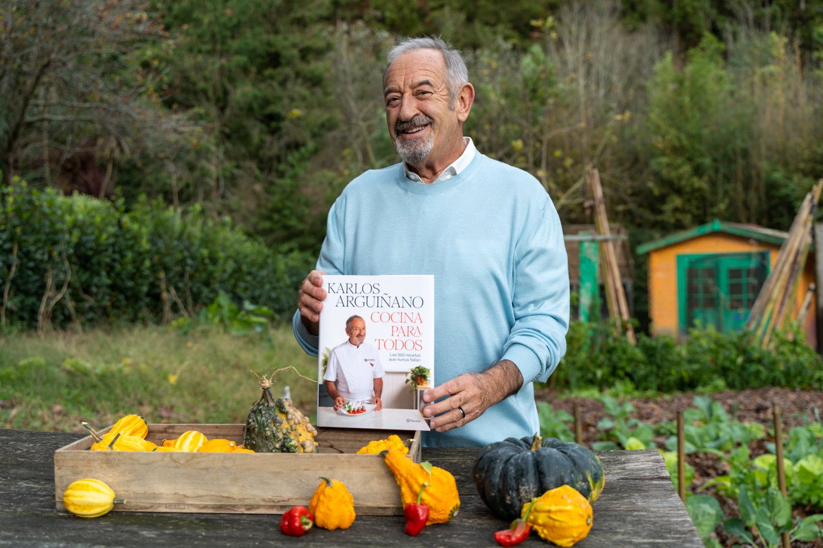 📢 ¡SORTEO! ¿Quieres ganar un ejemplar de «Cocina para todos», de Karlos Arguiñano?

Solo tienes que:
👉Seguir a <a href="/edit_planeta/">Editorial Planeta</a>
⚠️Hacer RT
👥Etiquetar a 2 personas

⏳Tienes tiempo hasta las 10h del lunes 24/11.
ow.ly/J7j950Cdn82