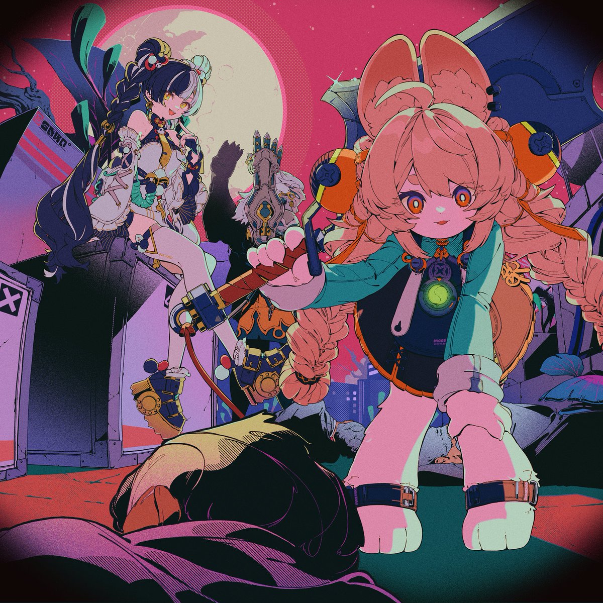 クランプスの黒枝、登場です！

イラストは <a href="/keisin/">けーしん</a> 様より頂きました。

#ゼンゼロ  #ダイアリン #盤岳 #ばんがく #照 #ザオ