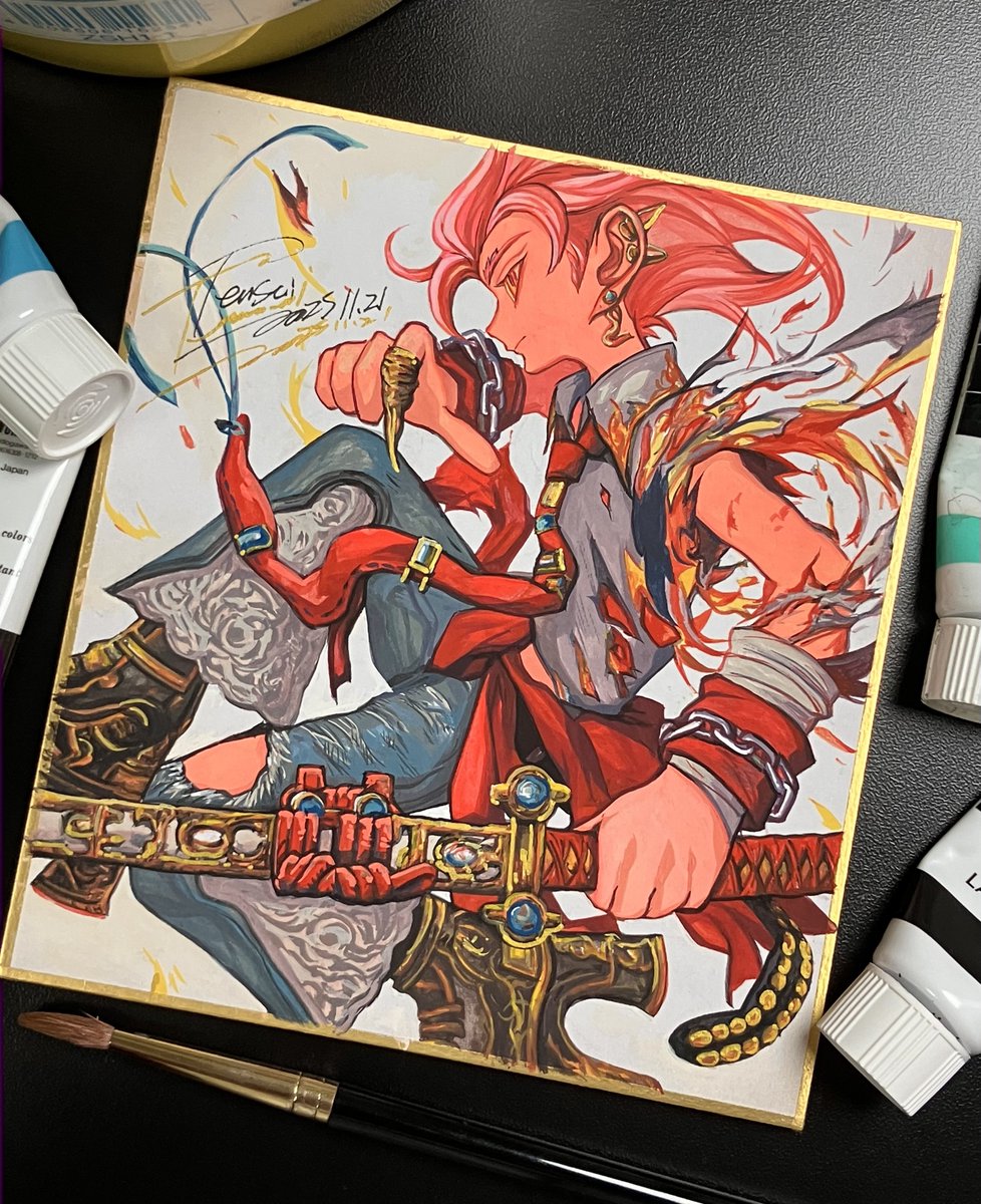 ミニ色紙出来た！