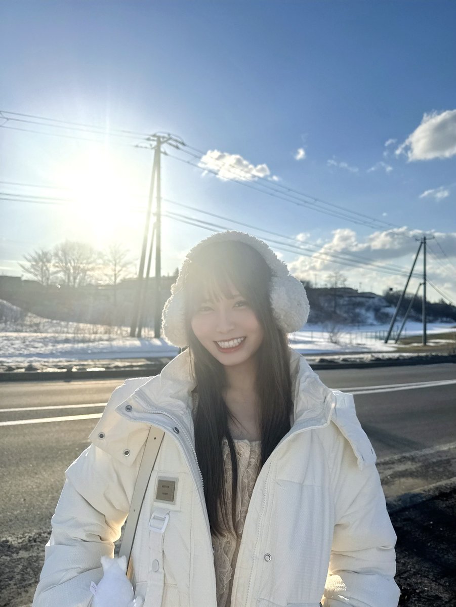 hana_oba's tweet image. 北海道〜〜〜☃️♡