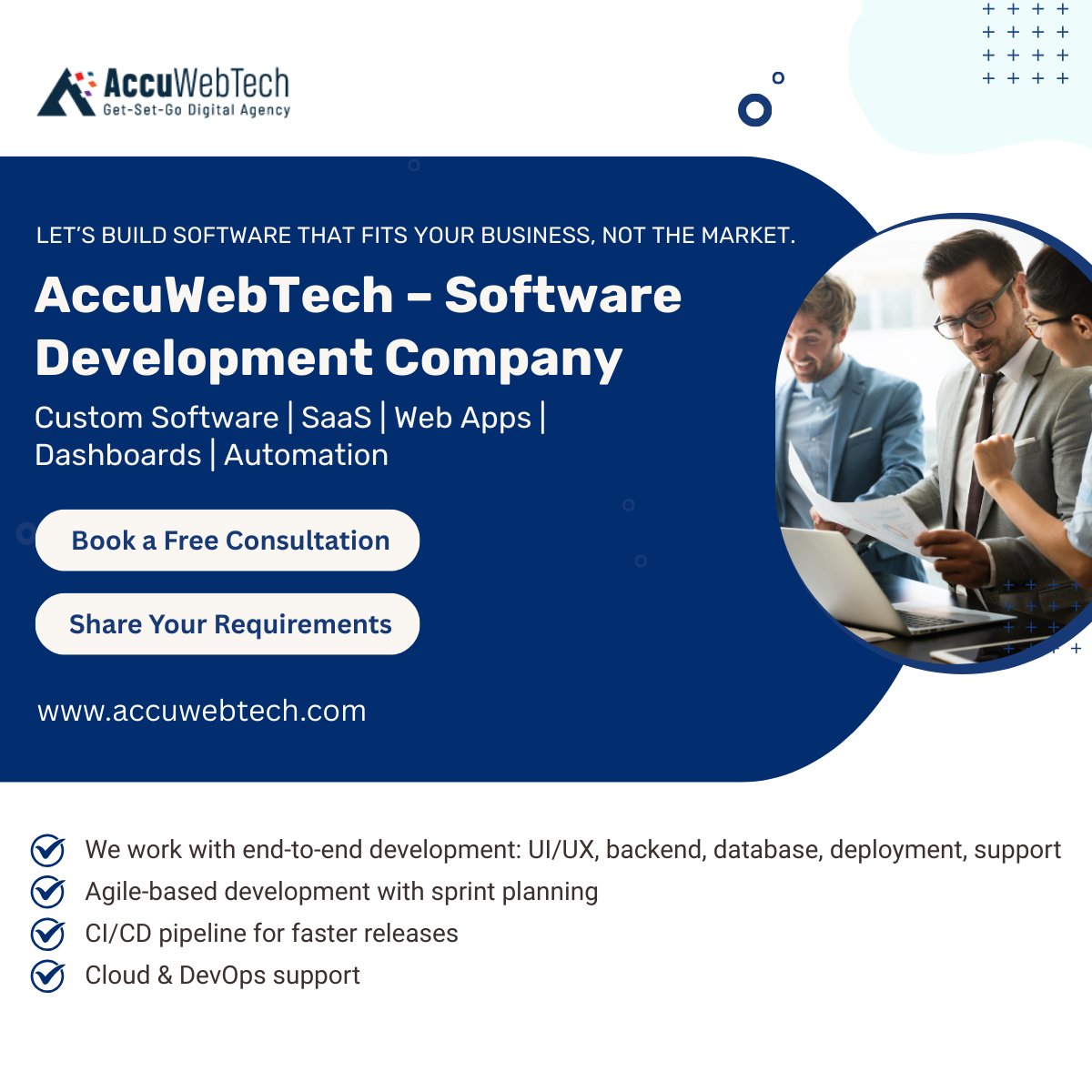 accu_web_tech's tweet image. Custom software isn’t a luxury in 2025—it’s a growth engine.
Scale faster, automate more, integrate everything.
Your workflows deserve more than off-the-shelf tools.
#CustomSoftware #TechInnovation #AccuWebTech #SoftwareDevelopment #DigitalTransformation