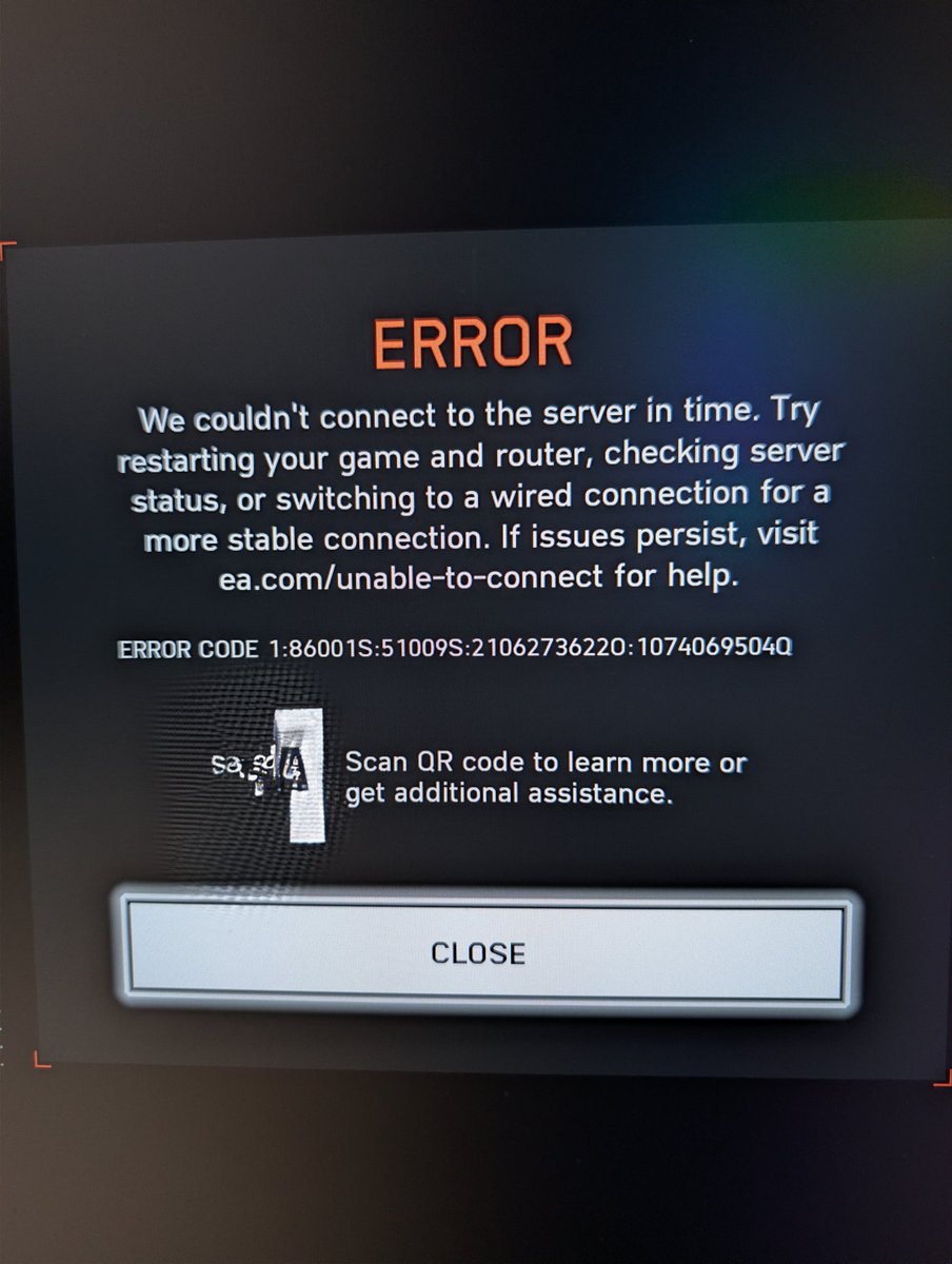 XxCaseyxXc's tweet image. @EA_DICE @Battlefield @BattlefieldComm @BF6Meta fix your game so I can play! This is what I get every time I try to load the game.