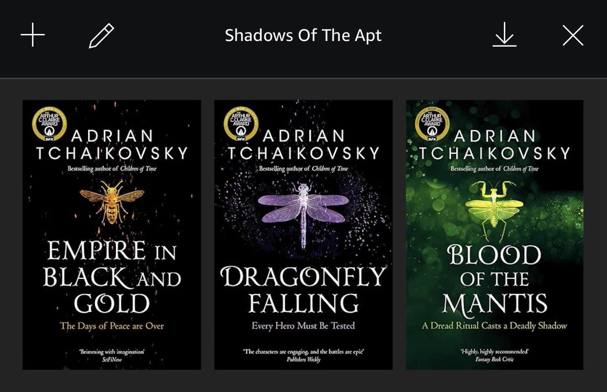 I picked up three books from one of my favorite authors so far on the Black Friday deals, let’s see if I can find any others that interest me ☕️📚🤓