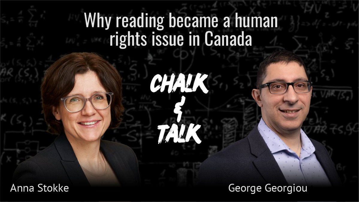 rastokke's tweet image. 1/3 🚨 It is a human right to provide good instruction to children. Canadian Human Rights Commission investigations exposed the need to improve reading instruction. Why were they neeeded, and what did they uncover? All discussed in my latest episode with George Georgiou.