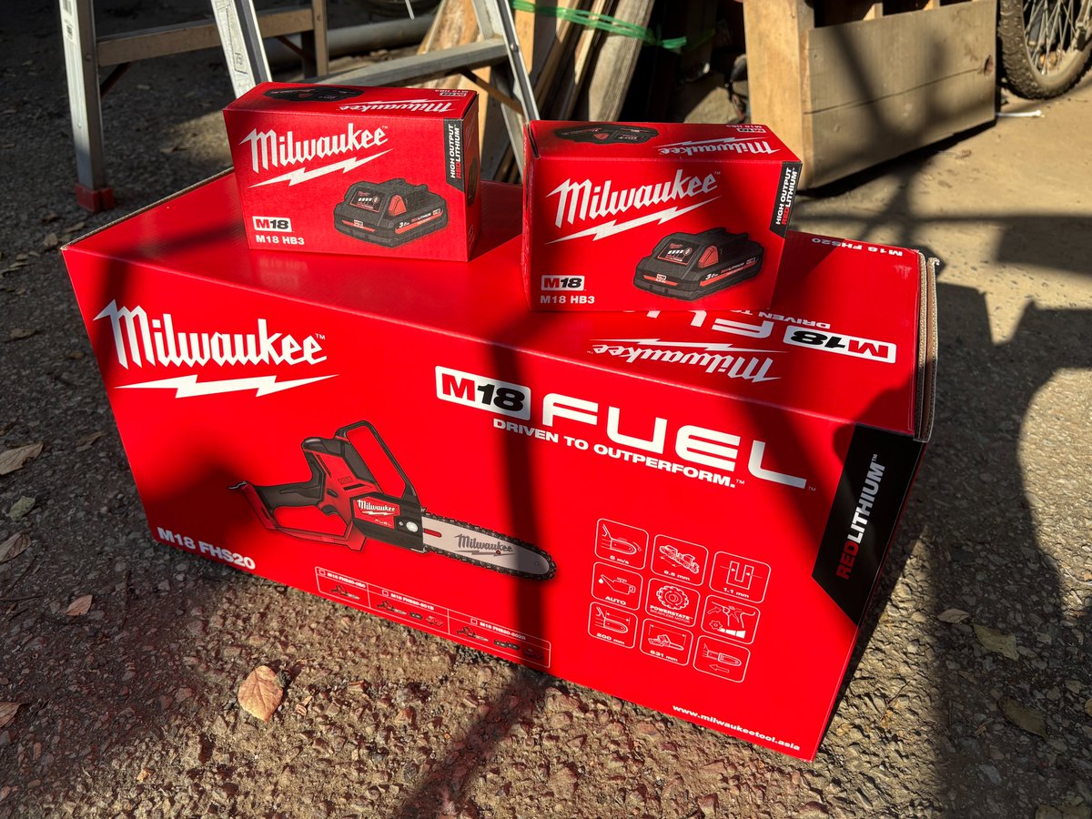 culosui_'s tweet image. 来たぜぇ～

#Milwaukee 　＃M18FUEL