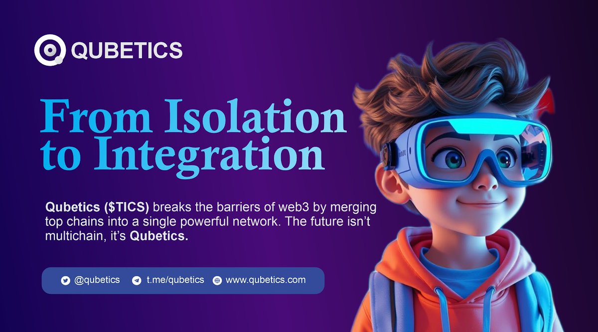 GavinPrice603's tweet photo. Your progress shouldn’t stall because chains stay fragmented. 

Qubetics builds a single Layer-1 that merges Bitcoin, Ethereum, and Solana for a #Web3 environment where #Qubetics tooling accelerates deployment and benefits from #Coinstore support 

https://t.co/VN3q1dnjzq https://t.co/GsV1OfzNJl