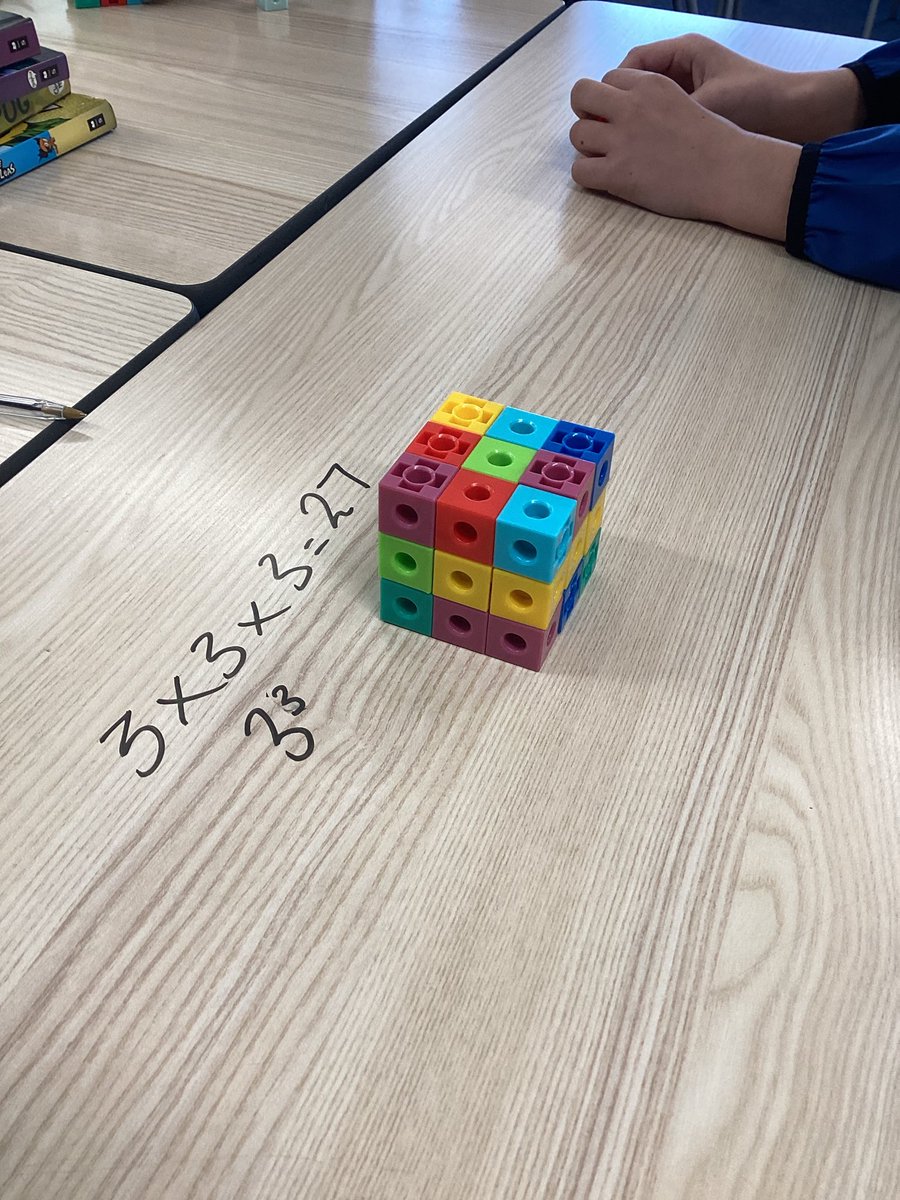 StCuthbertsPri's tweet image. Year 5 working hard in Maths this morning, we focused on cubed numbers and used linking cubes to help us visualise them. 🧮 ➕✖️➗ #StCuthbertsMaths
