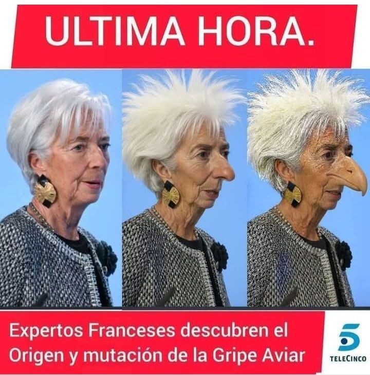 RGonsallez's tweet photo. La mutacion del gripe aviar!! primer contagiada!! https://t.co/rTgy1fmlqH