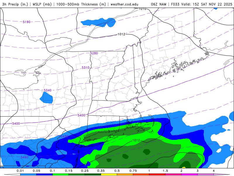 ☔️ Showers likely in southern Connecticut Saturday morning, but skies clear by midday. The afternoon and most of the weekend look great!