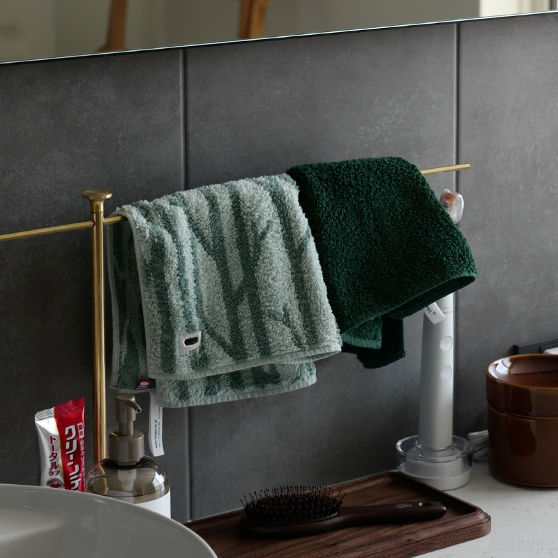 買ってよかった2025 scopeのハンドタオル七枚セット。新色のグリーン