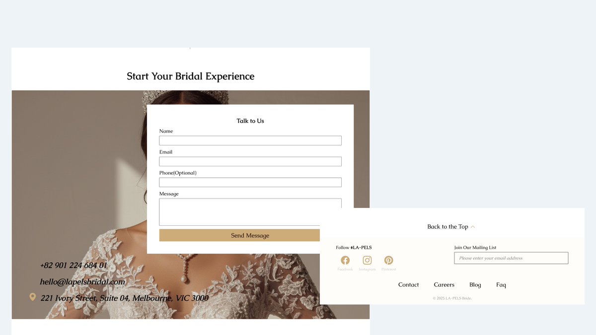 OKBanjoko's tweet image. More screens from the just concluded landing page..

Genuinely impressed with this section and the footer.✨

#uxdesign #uiuxdesigner