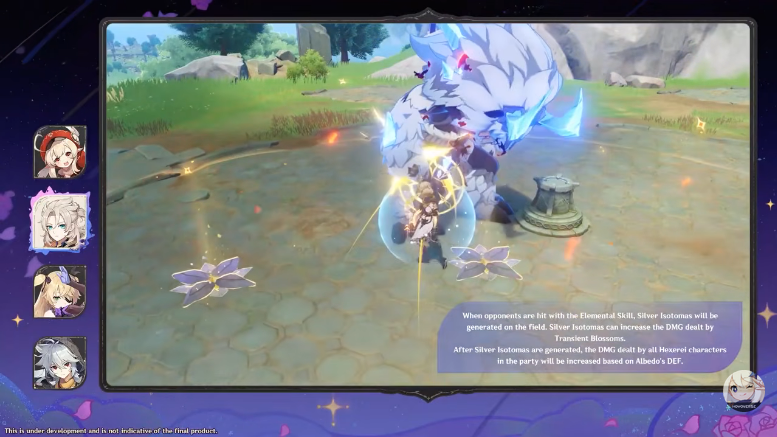 G8_Genshin's tweet image. Each Hexerei character gets their own boost and additions to their abilities after completing their designated task 🥳 The characters include Fischl, Sucrose, Mona, Klee, Albedo, Venti, Razor, and Durin!

#GenshinImpact #SpecialProgram #LunaIII #Livestream #Game8