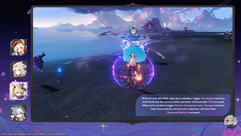 G8_Genshin's tweet image. Each Hexerei character gets their own boost and additions to their abilities after completing their designated task 🥳 The characters include Fischl, Sucrose, Mona, Klee, Albedo, Venti, Razor, and Durin!

#GenshinImpact #SpecialProgram #LunaIII #Livestream #Game8