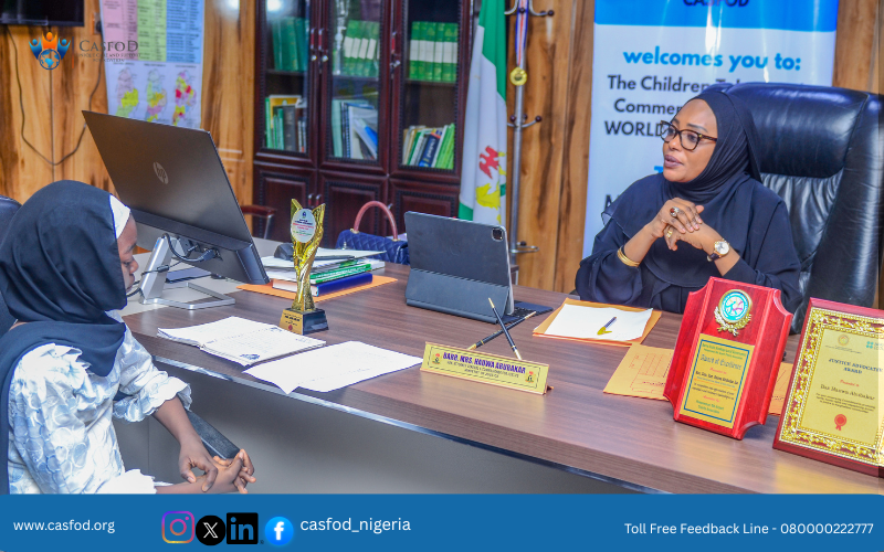 casfod_nigeria's tweet photo. Meet the 3 children with #powerfulvoices who stepped into leadership to #champion Child Rights in Borno State thanks to UNICEF Nigeria and CASFOD NIGERIA! 🧵

As part of the #WorldChildren’sDay celebrations on 19th Nov 2025, three young changemakers took over key govt (1/5) https://t.co/aBDR8ZzOMy