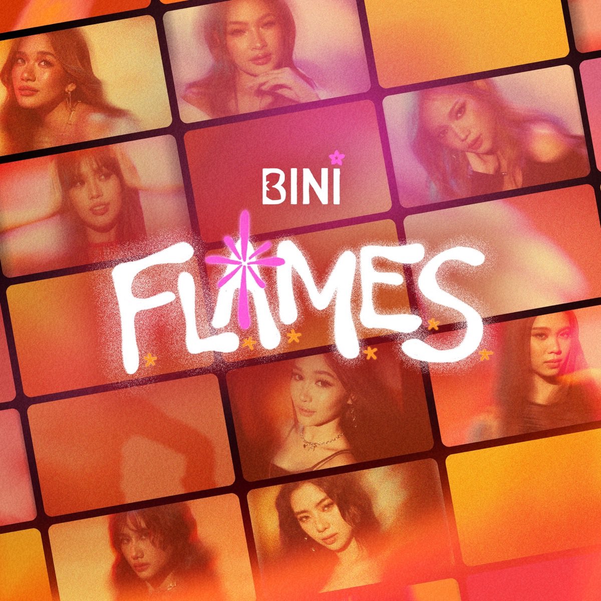 allchartsPH's tweet photo. BINI now occupies the entire top 7 on iTunes PH chart with songs from 'FLAMES'. https://t.co/3AcHIyuRsE