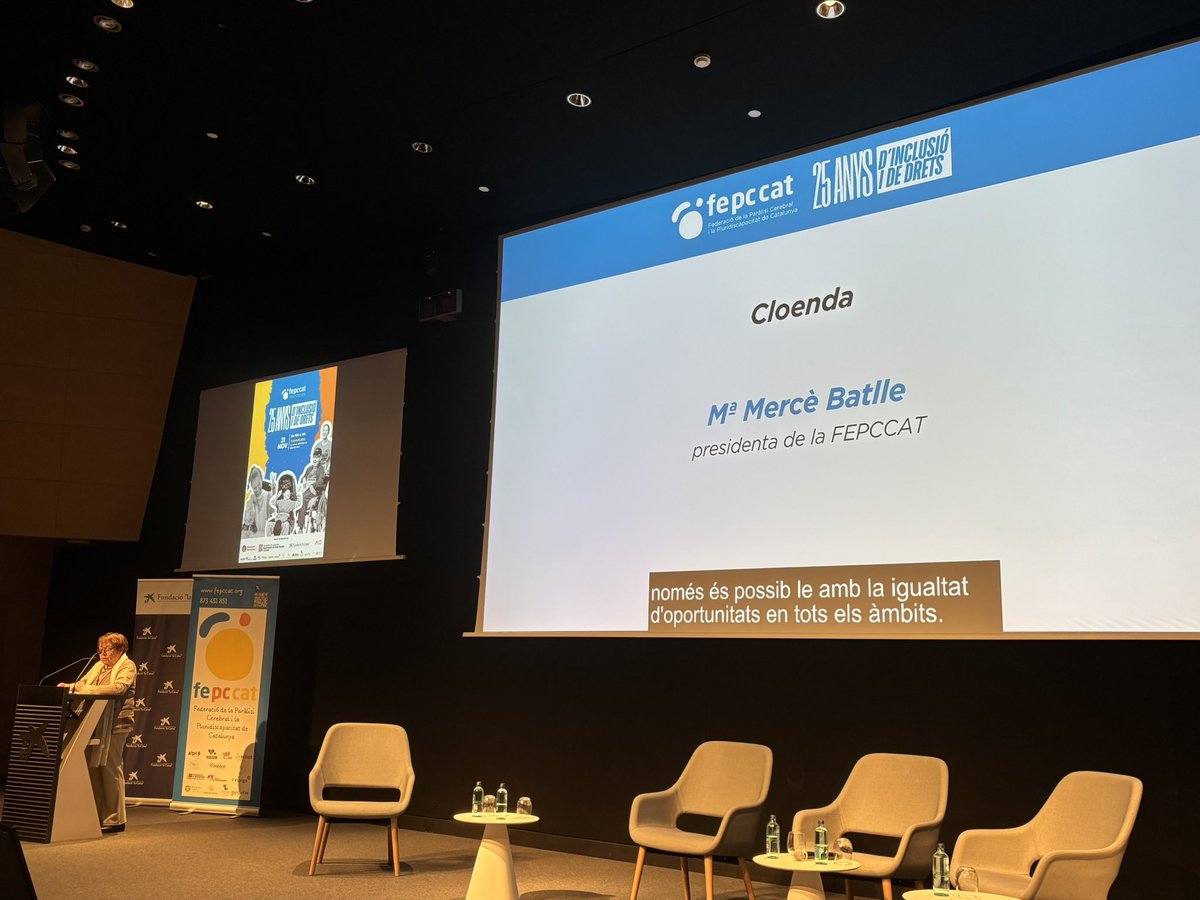 👉🏽25 anys d’inclusió i de drets.

Enhorabona <a href="/fepccat/">FEPCCAT</a>