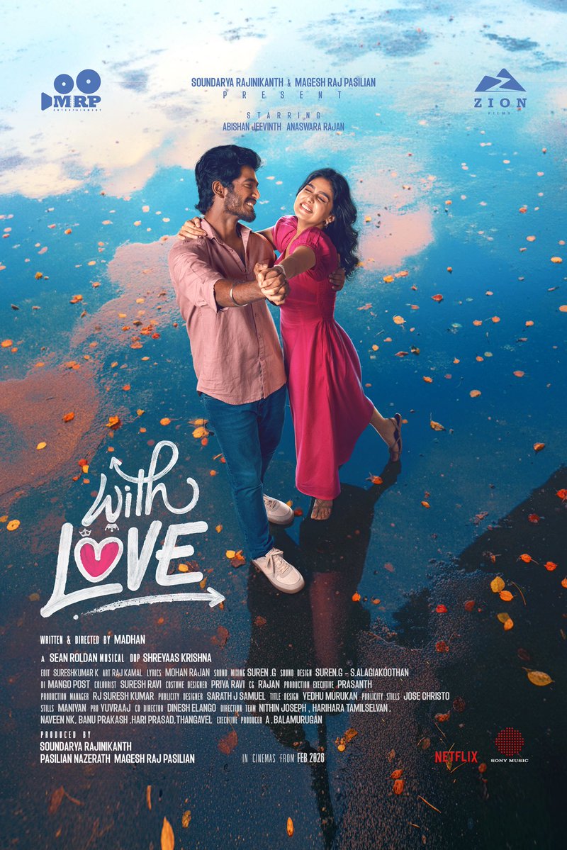 rajinikanth's tweet image. Wishing my daughter @soundaryaarajni and the entire team of the film #WithLove all the very best. God bless. 

youtu.be/gNrYsSN0V9A

@mageshraj