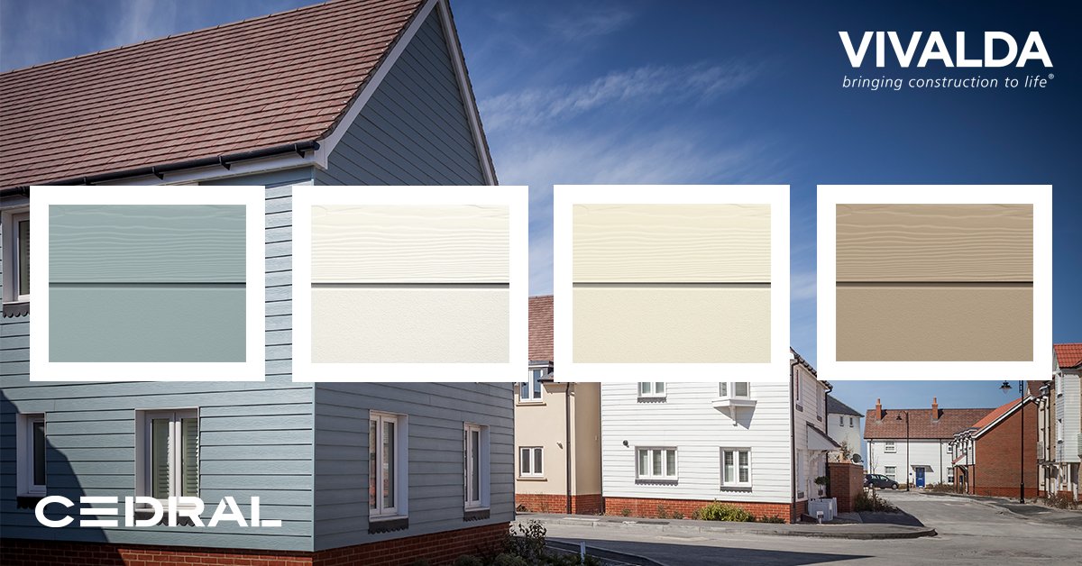 VivaldaLimited's tweet image. Benefits of Cedral encompass a range of key features &amp;amp; advantages that make it an outstanding choice for exterior cladding

Get in touch with the team
📩 sales@vivalda.co.uk
🖥️ loom.ly/EpdLHVo

#VIVALDA #Cladding #FacadeSystems #BringingConstructionToLife #VIVALDAXCedral
