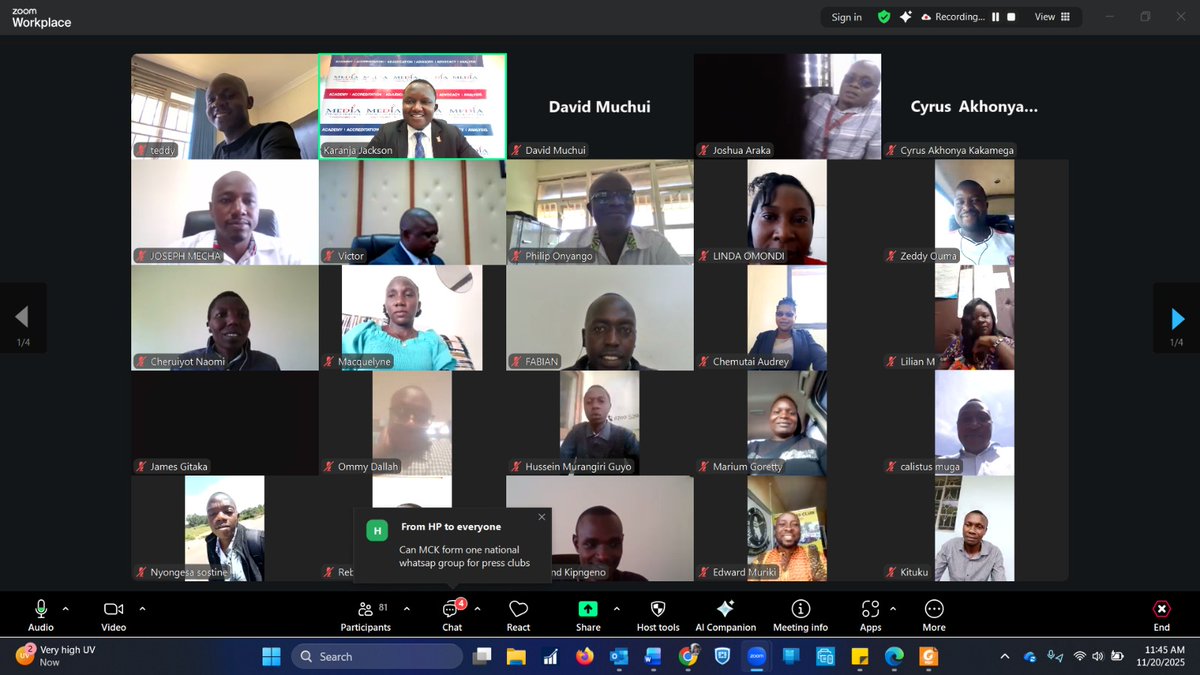 Media Council of Kenya tweet media