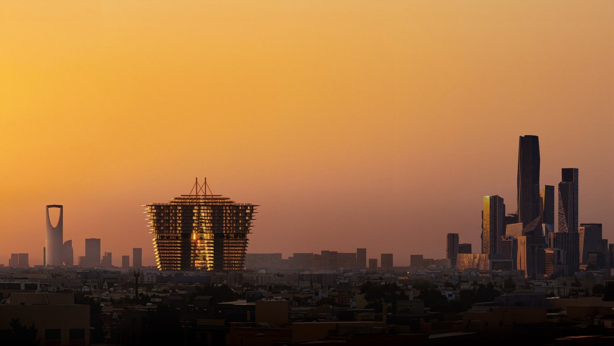 SaudiProject's tweet photo. برج Catalog the urban collection في الرياض، معلم أيقوني من تطوير شركة إنمار @INMAR_SA بتصميم يحمل توقيع مكتب Foster + Partners العالمي، ويقدم وحدات سكنية ومكتبية فاخرة، كما يضم نادٍ بعضويات خاصة في قمة البرج الواقع على طريق الملك سلمان https://t.co/2Pw5lez6Wy