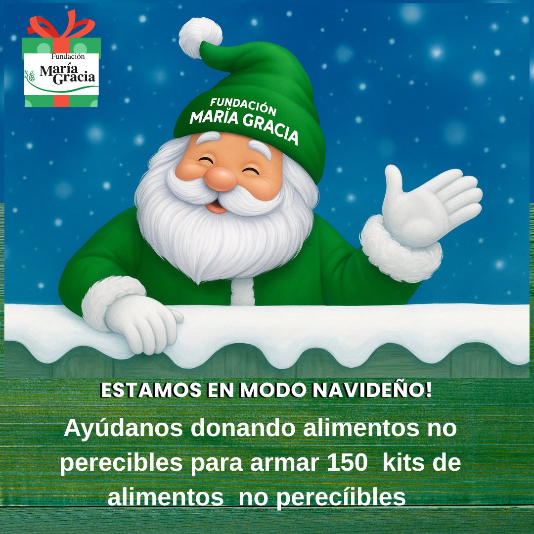 Esta Navidad queremos llevar esperanza a más mesas y más corazones.
Ayúdanos donando alimentos no perecibles y un juguete para armar kits que llegarán a nuestros niños.
Todo suma 💚🧡
*Urdesa Central calle Primera 403 y Dátiles.