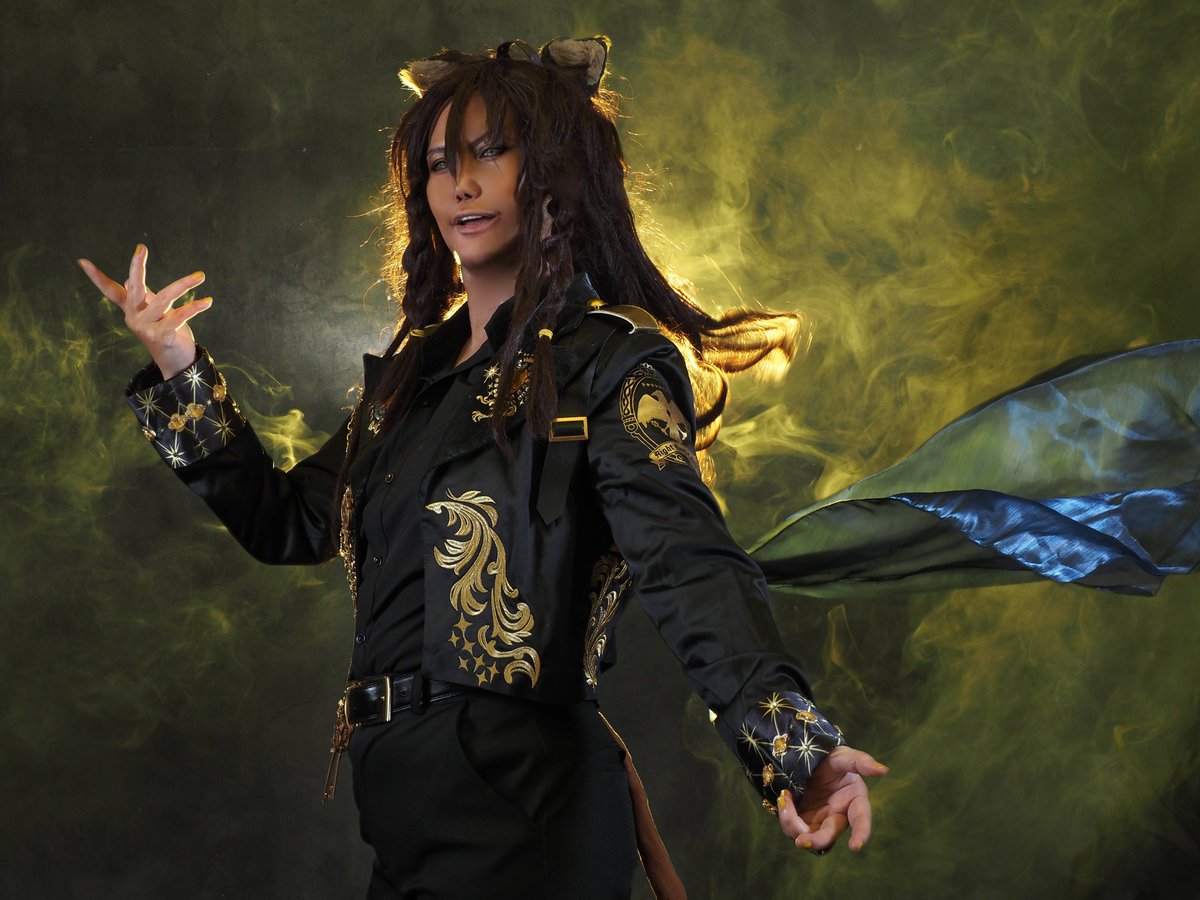 Kinoaxtwst's tweet image. #7種の鍵が奏でる音楽祭1116
#きのあ仮装

Leona Kingscholar
┈┈┈┈┈┈┈┈🦁
どの寮が1番か…聞くまでねぇよな？

📸さとーさん(@shiho6557)
Assist おかゆ3号さん(@003okayu)